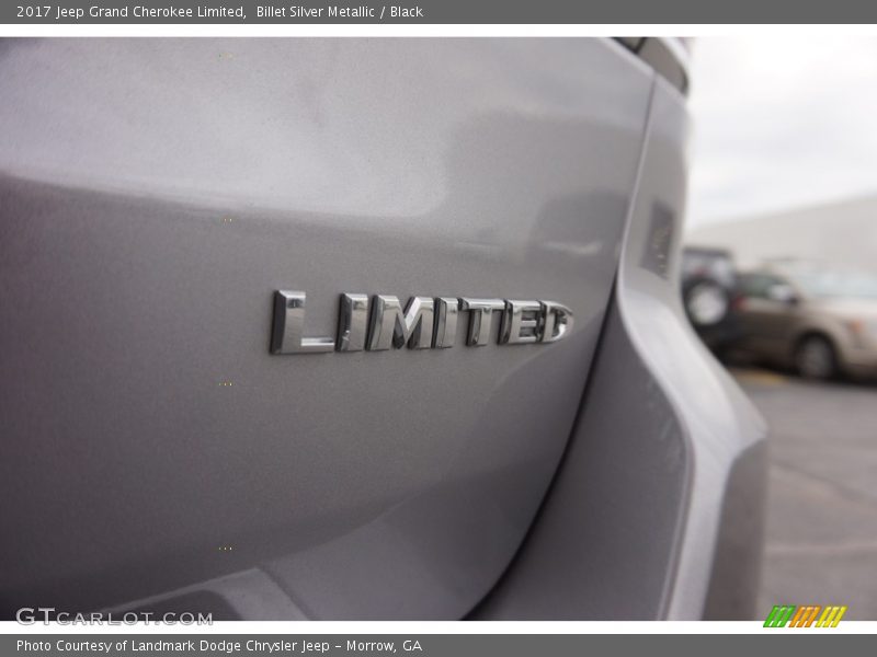 Billet Silver Metallic / Black 2017 Jeep Grand Cherokee Limited