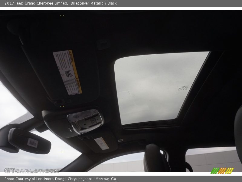 Billet Silver Metallic / Black 2017 Jeep Grand Cherokee Limited