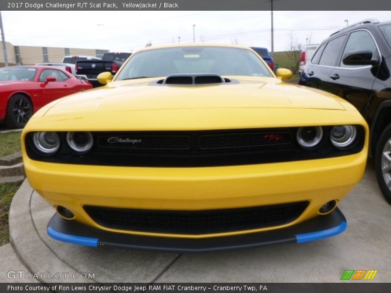 YellowJacket / Black 2017 Dodge Challenger R/T Scat Pack