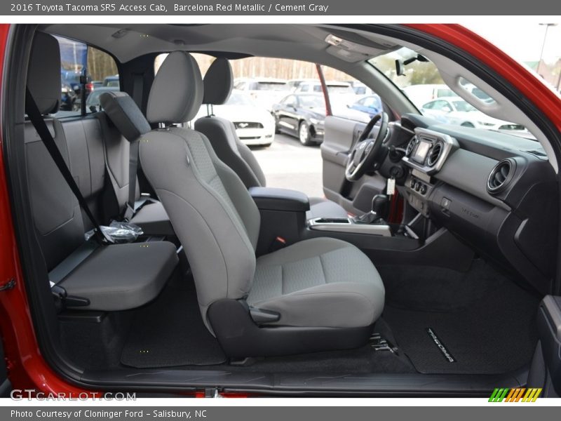 Barcelona Red Metallic / Cement Gray 2016 Toyota Tacoma SR5 Access Cab