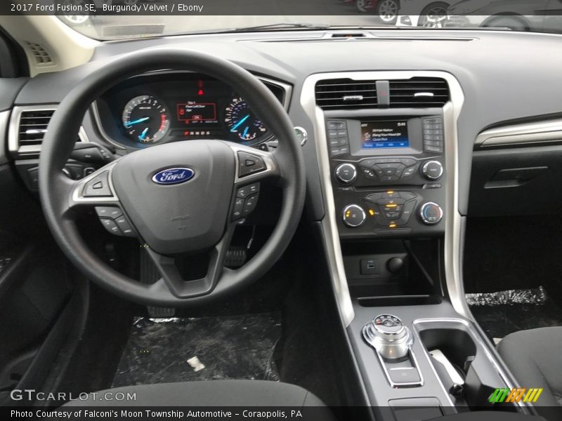 Burgundy Velvet / Ebony 2017 Ford Fusion SE