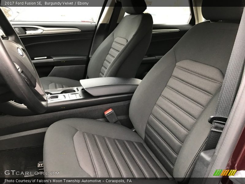 Burgundy Velvet / Ebony 2017 Ford Fusion SE