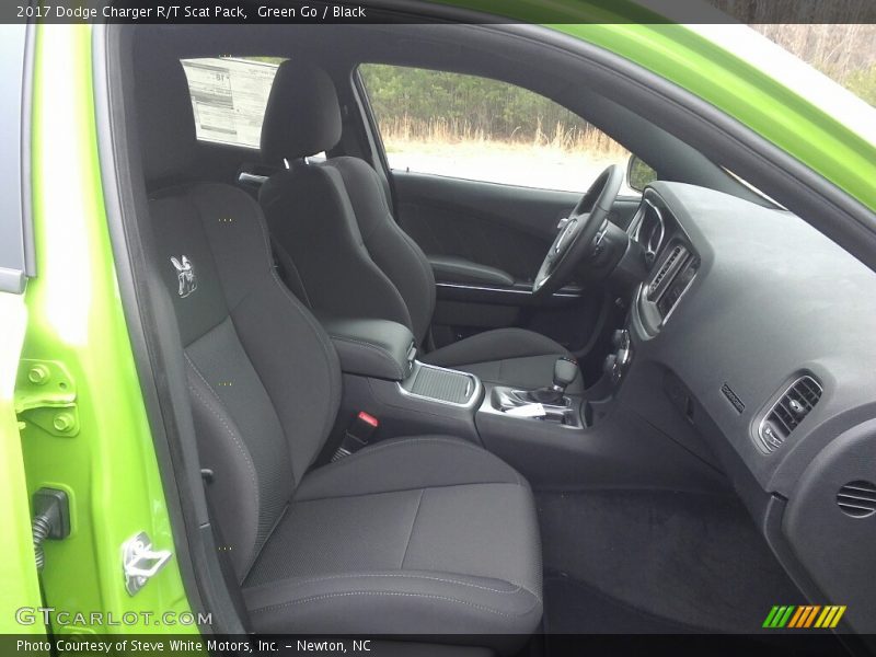 Green Go / Black 2017 Dodge Charger R/T Scat Pack
