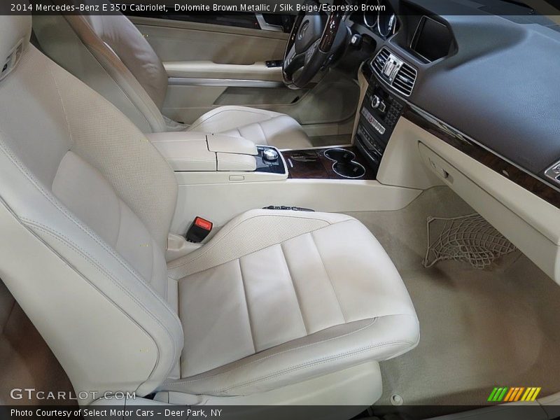 Dolomite Brown Metallic / Silk Beige/Espresso Brown 2014 Mercedes-Benz E 350 Cabriolet