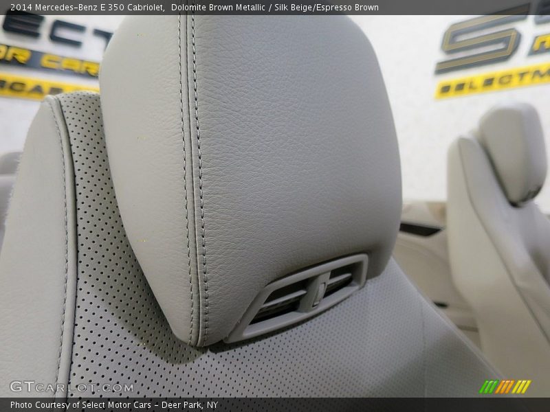 Dolomite Brown Metallic / Silk Beige/Espresso Brown 2014 Mercedes-Benz E 350 Cabriolet