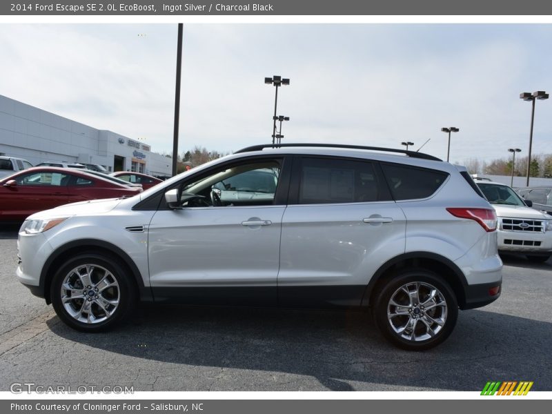 Ingot Silver / Charcoal Black 2014 Ford Escape SE 2.0L EcoBoost