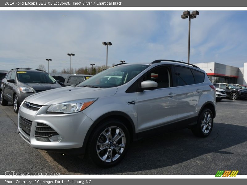 Ingot Silver / Charcoal Black 2014 Ford Escape SE 2.0L EcoBoost