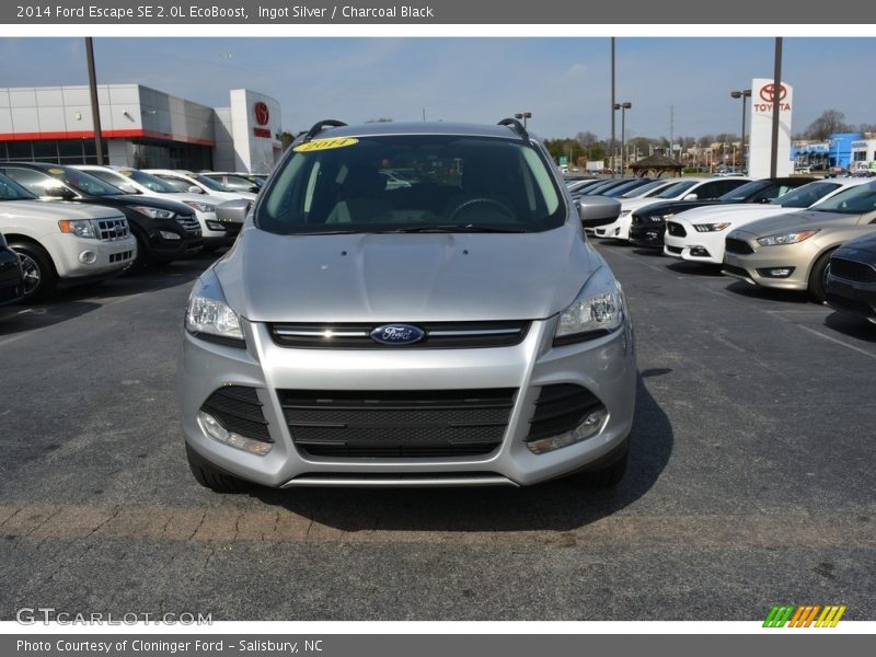Ingot Silver / Charcoal Black 2014 Ford Escape SE 2.0L EcoBoost
