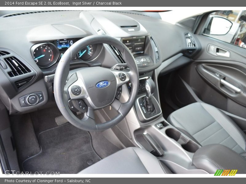 Ingot Silver / Charcoal Black 2014 Ford Escape SE 2.0L EcoBoost