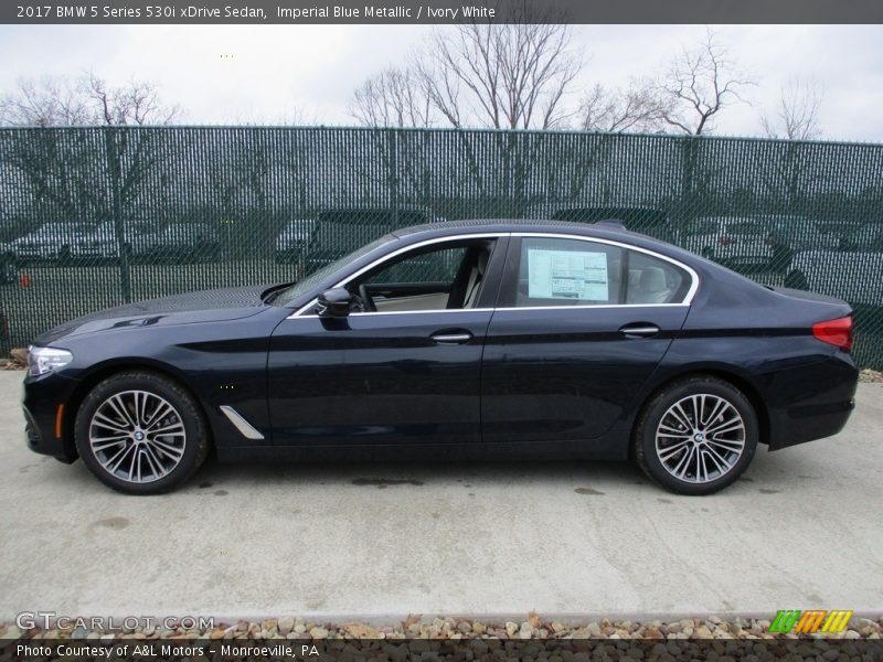  2017 5 Series 530i xDrive Sedan Imperial Blue Metallic