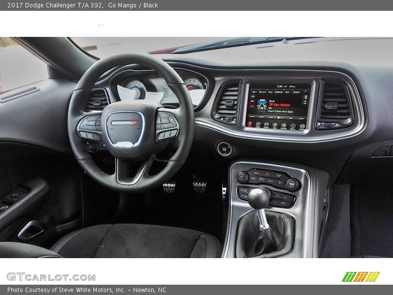 Dashboard of 2017 Challenger T/A 392