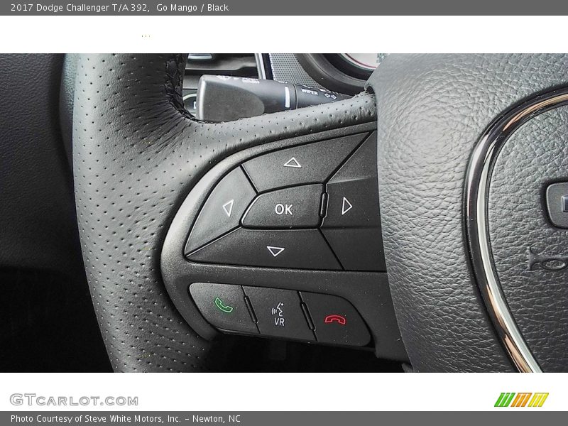 Controls of 2017 Challenger T/A 392