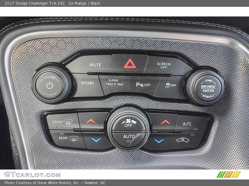 Controls of 2017 Challenger T/A 392