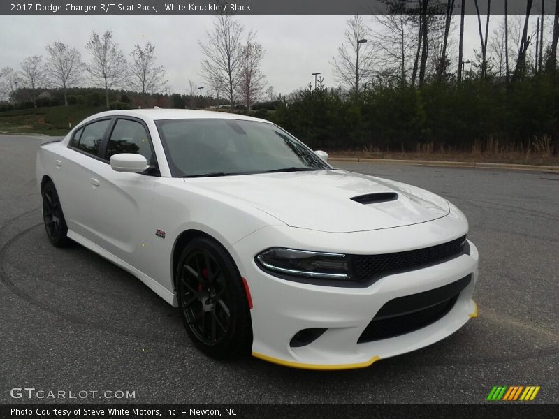 White Knuckle / Black 2017 Dodge Charger R/T Scat Pack