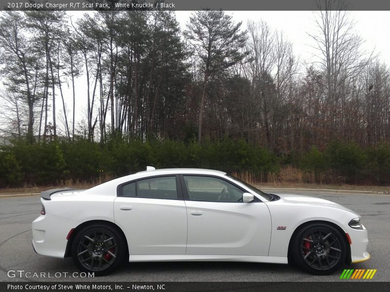White Knuckle / Black 2017 Dodge Charger R/T Scat Pack