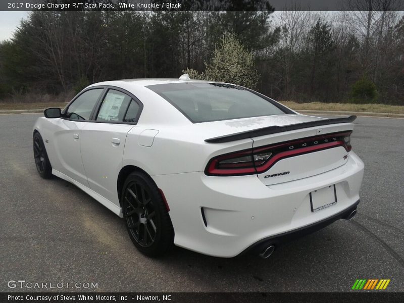 White Knuckle / Black 2017 Dodge Charger R/T Scat Pack