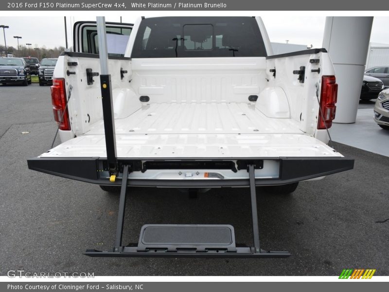 White Platinum / Platinum Brunello 2016 Ford F150 Platinum SuperCrew 4x4