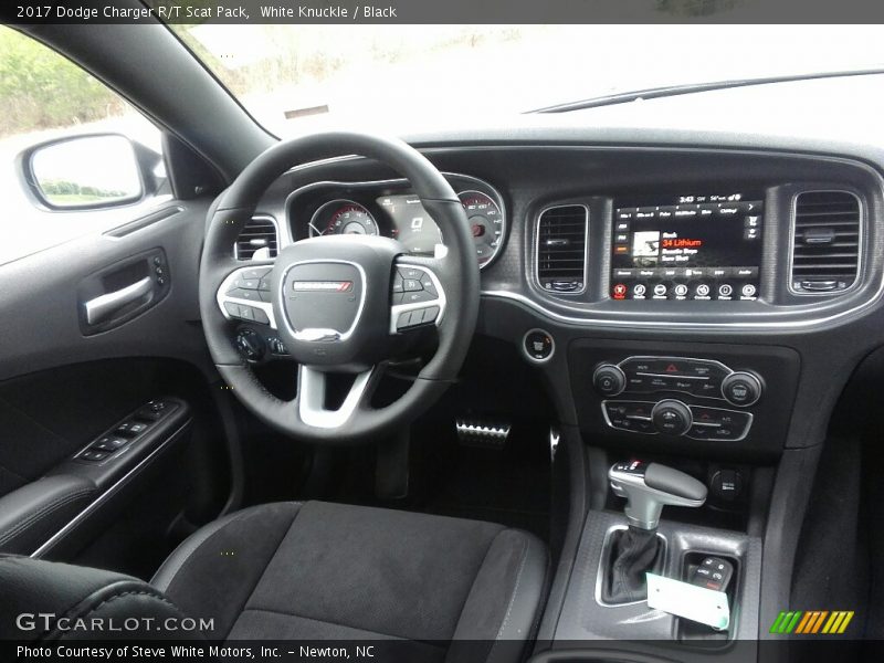White Knuckle / Black 2017 Dodge Charger R/T Scat Pack