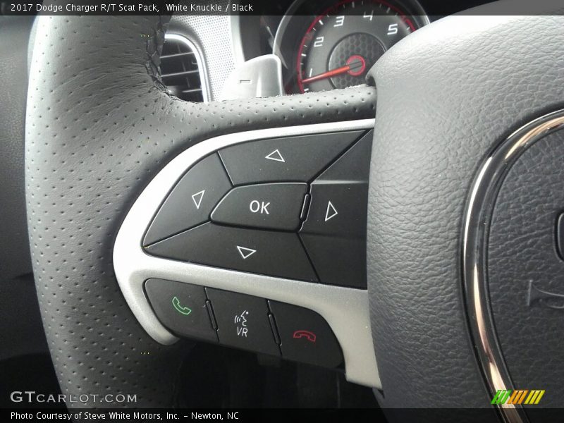 White Knuckle / Black 2017 Dodge Charger R/T Scat Pack