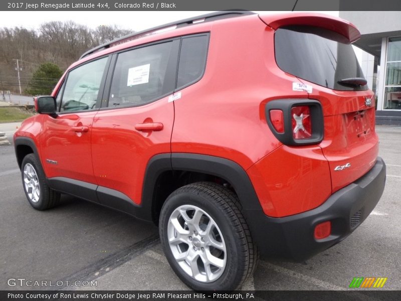Colorado Red / Black 2017 Jeep Renegade Latitude 4x4