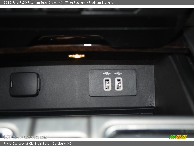 White Platinum / Platinum Brunello 2016 Ford F150 Platinum SuperCrew 4x4