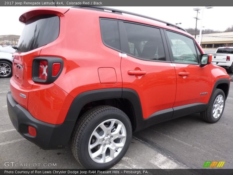 Colorado Red / Black 2017 Jeep Renegade Latitude 4x4