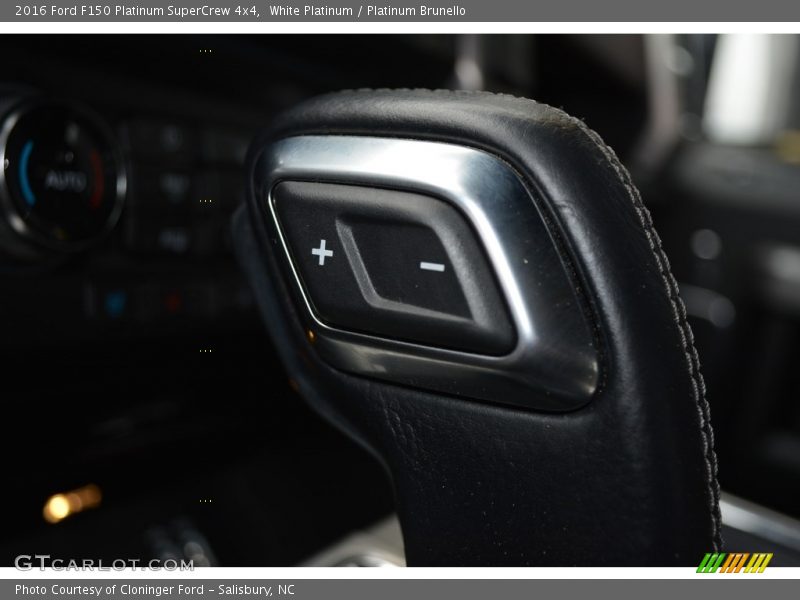 White Platinum / Platinum Brunello 2016 Ford F150 Platinum SuperCrew 4x4