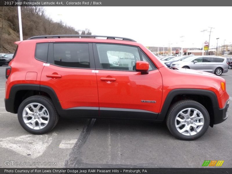 Colorado Red / Black 2017 Jeep Renegade Latitude 4x4
