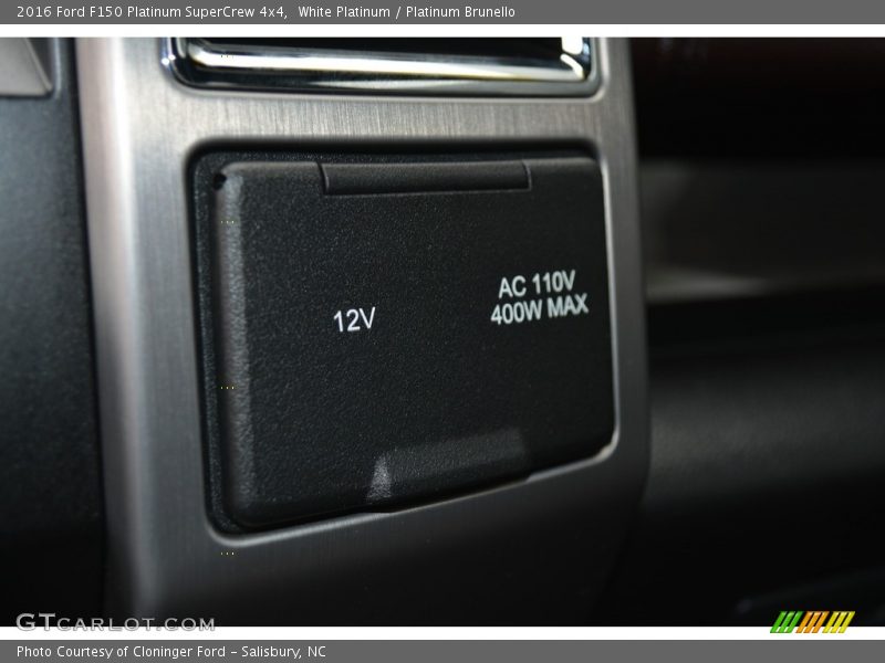 White Platinum / Platinum Brunello 2016 Ford F150 Platinum SuperCrew 4x4