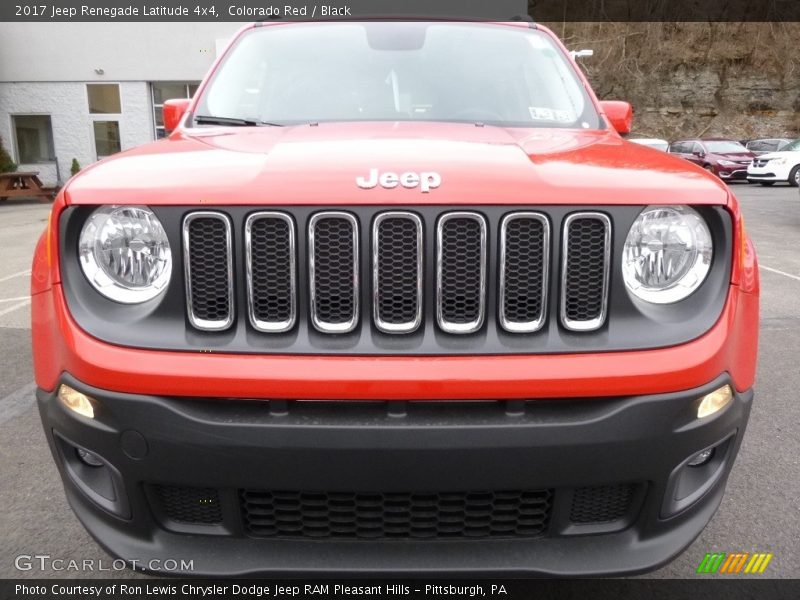 Colorado Red / Black 2017 Jeep Renegade Latitude 4x4