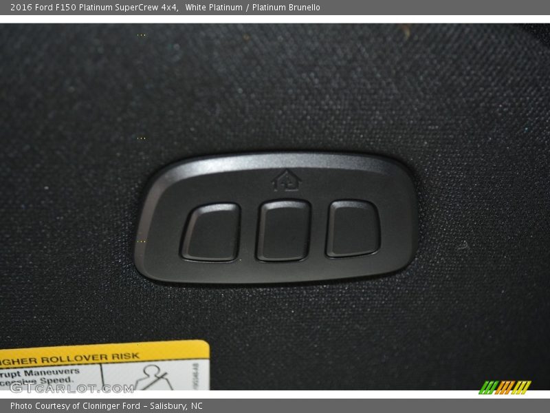 White Platinum / Platinum Brunello 2016 Ford F150 Platinum SuperCrew 4x4