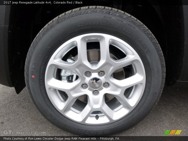 Colorado Red / Black 2017 Jeep Renegade Latitude 4x4