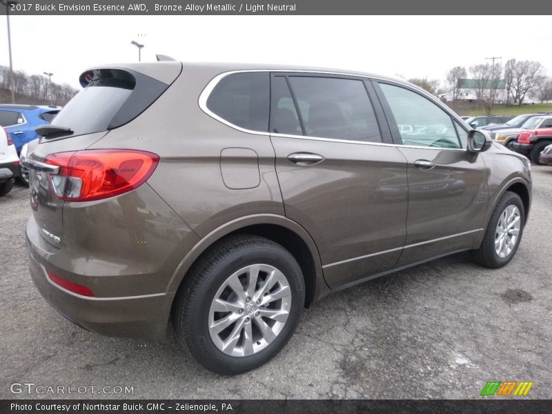 Bronze Alloy Metallic / Light Neutral 2017 Buick Envision Essence AWD