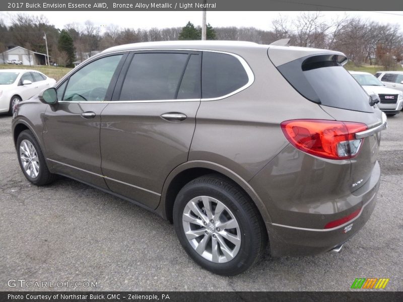 Bronze Alloy Metallic / Light Neutral 2017 Buick Envision Essence AWD