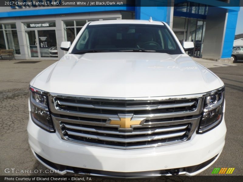 Summit White / Jet Black/Dark Ash 2017 Chevrolet Tahoe LT 4WD