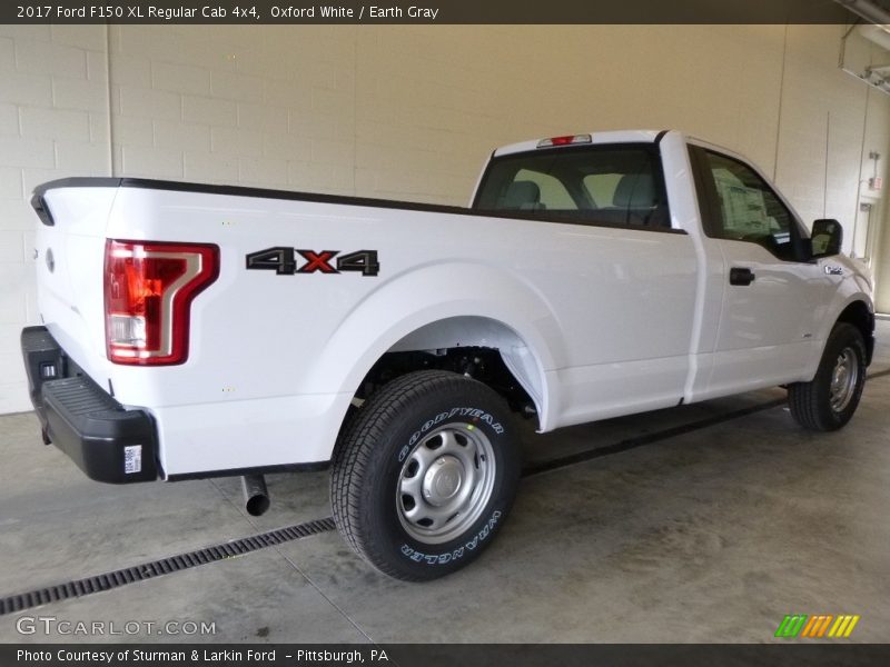 Oxford White / Earth Gray 2017 Ford F150 XL Regular Cab 4x4