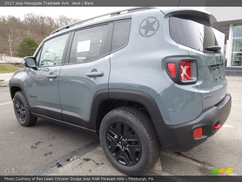 Anvil / Black 2017 Jeep Renegade Trailhawk 4x4