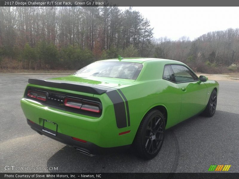 Green Go / Black 2017 Dodge Challenger R/T Scat Pack
