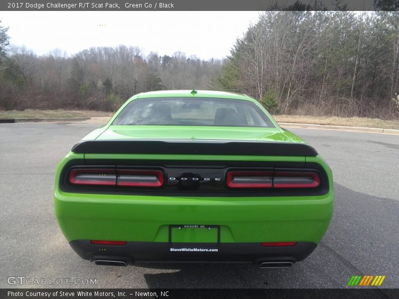 Green Go / Black 2017 Dodge Challenger R/T Scat Pack