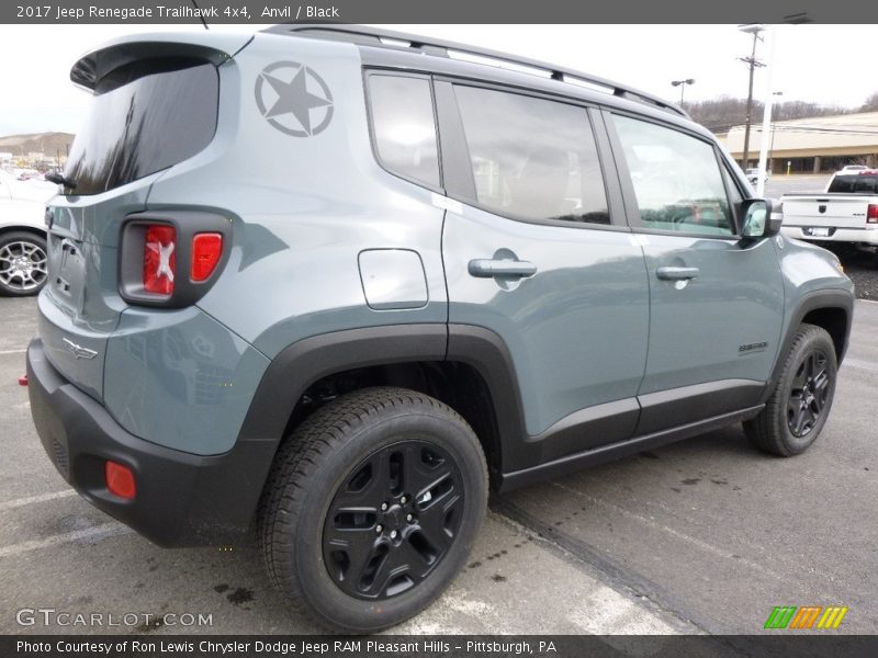 Anvil / Black 2017 Jeep Renegade Trailhawk 4x4