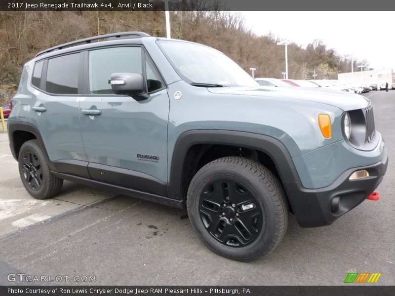 Anvil / Black 2017 Jeep Renegade Trailhawk 4x4