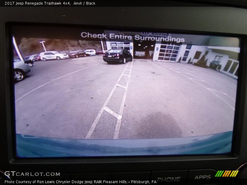 Anvil / Black 2017 Jeep Renegade Trailhawk 4x4