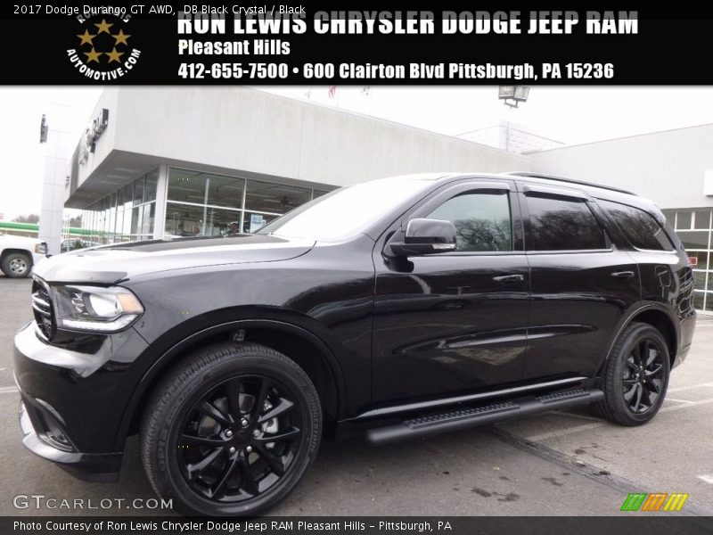 DB Black Crystal / Black 2017 Dodge Durango GT AWD