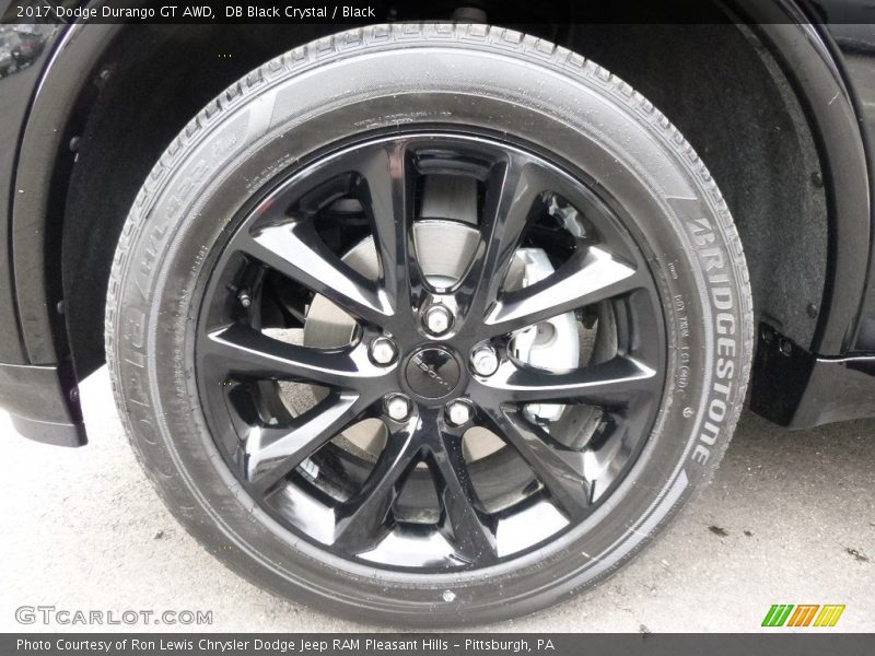 DB Black Crystal / Black 2017 Dodge Durango GT AWD