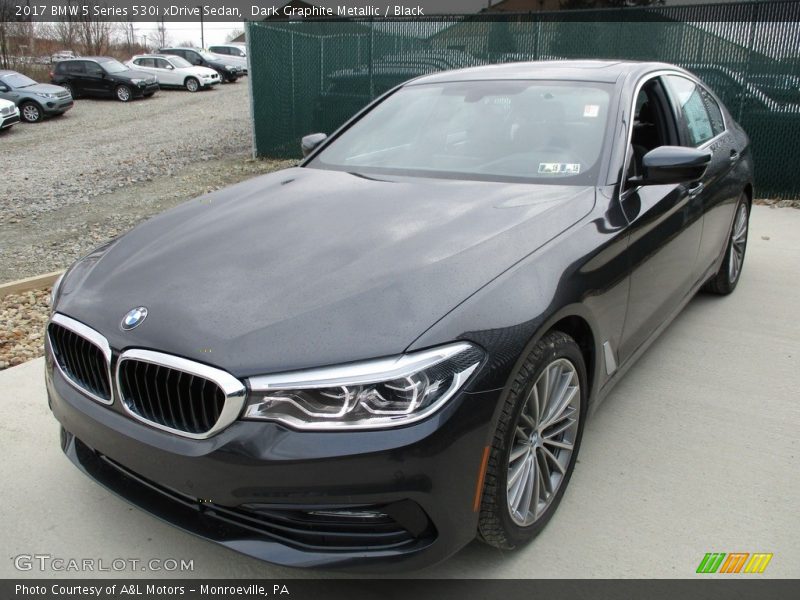 Dark Graphite Metallic / Black 2017 BMW 5 Series 530i xDrive Sedan