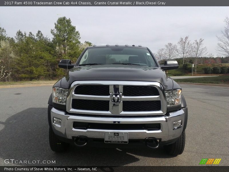 Granite Crystal Metallic / Black/Diesel Gray 2017 Ram 4500 Tradesman Crew Cab 4x4 Chassis