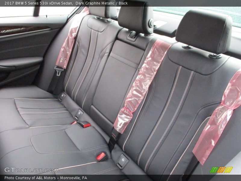 Rear Seat of 2017 5 Series 530i xDrive Sedan