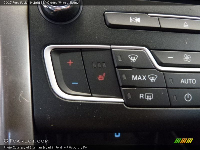 Controls of 2017 Fusion Hybrid SE
