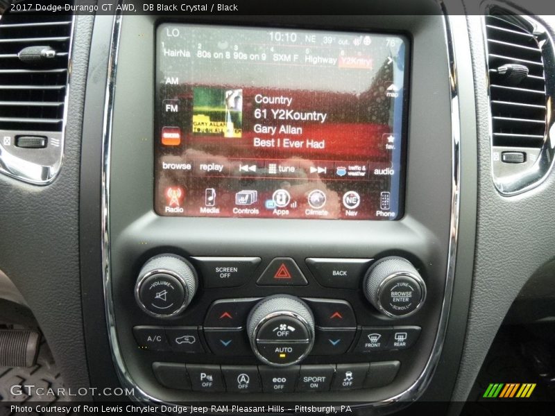 DB Black Crystal / Black 2017 Dodge Durango GT AWD
