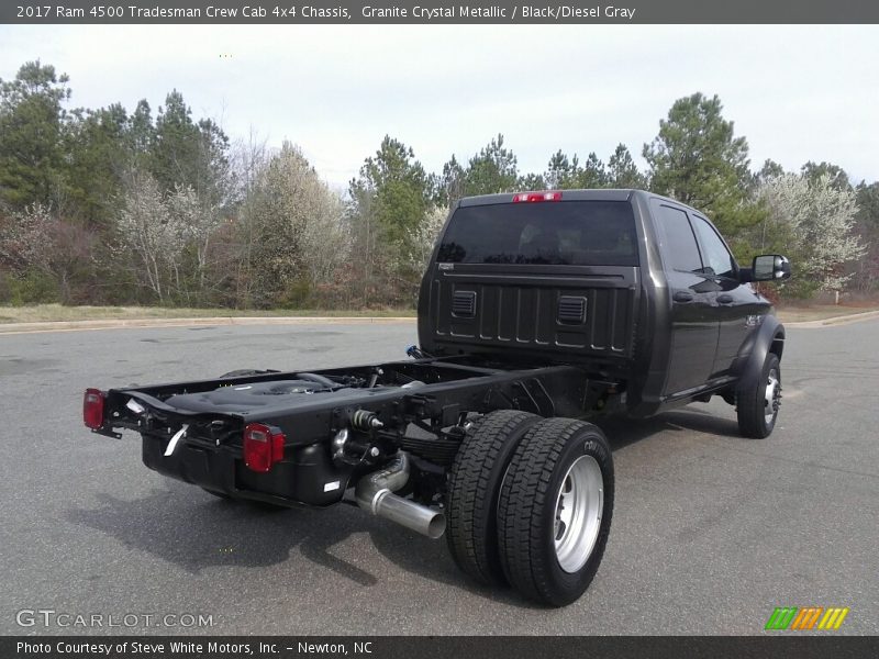 Granite Crystal Metallic / Black/Diesel Gray 2017 Ram 4500 Tradesman Crew Cab 4x4 Chassis